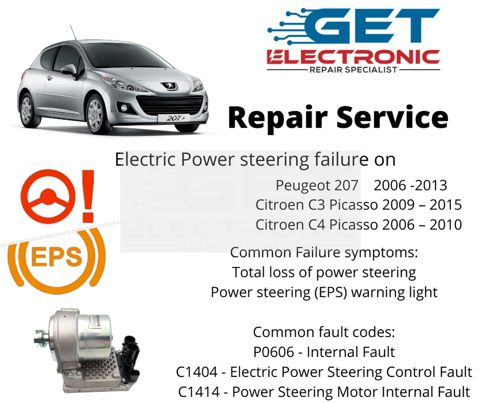 Citroen C4 C3 Picasso EPS Electric power steering Get
