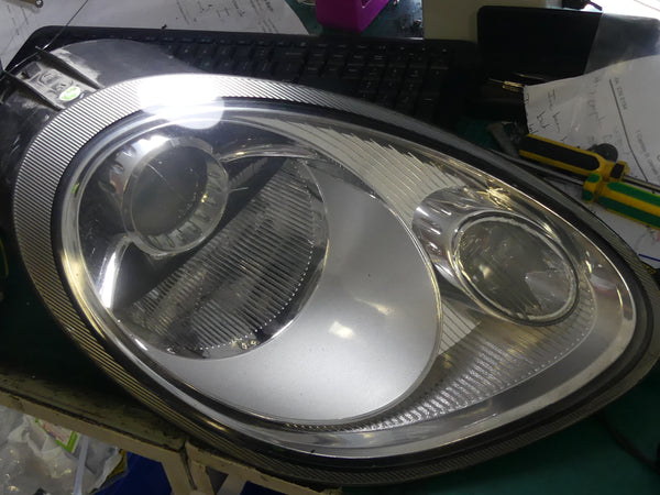 Porsche headlight repair