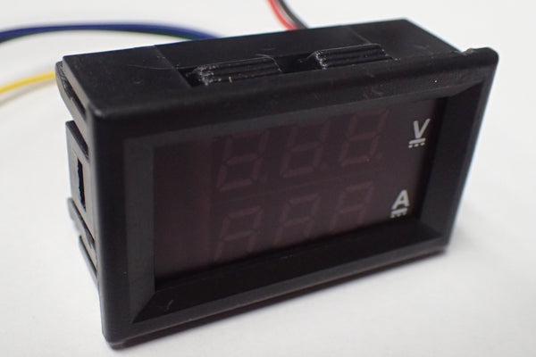 Digital LED voltmeter current meter Panel