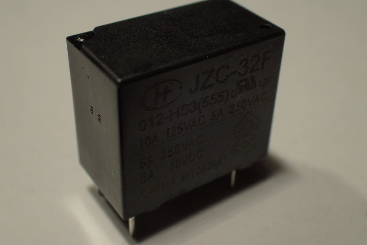 JZC-32F 012-HS3(555) SPST 12V PCB mount relay 10A – Get Electronic NZ