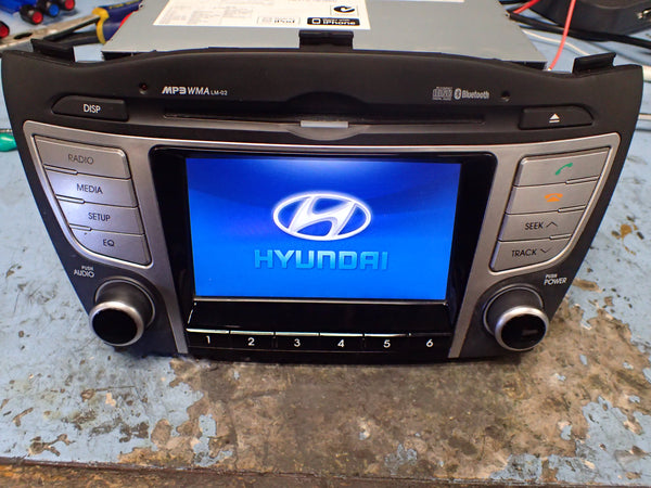 Hyundai radio repair - No radio - LM-02