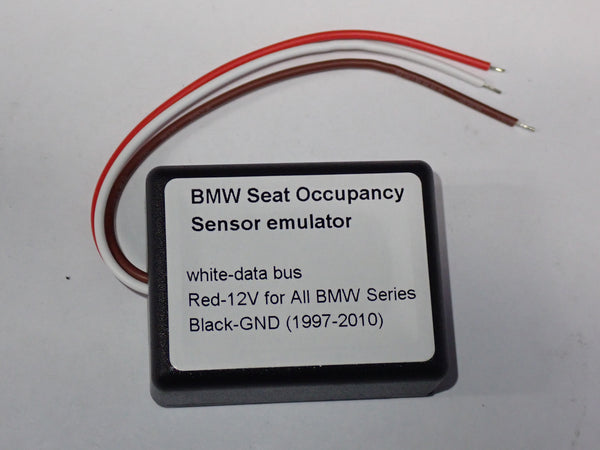 BMW seat occupancy sensor emulator, 1997-2010