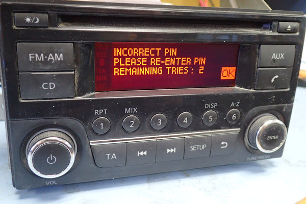 Nissan navara, Juke radio LCD repair