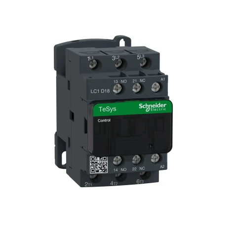 LC1D18F7C Schneider Electric LC1D Series Contactor, 110 V ac Coil, 3-Pole, 18 A, 7.5 kW, 3NO, 690 V ac