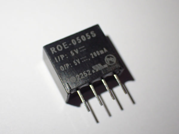 ROE-0505S 1 Watt SIP4 Single Output Converter
