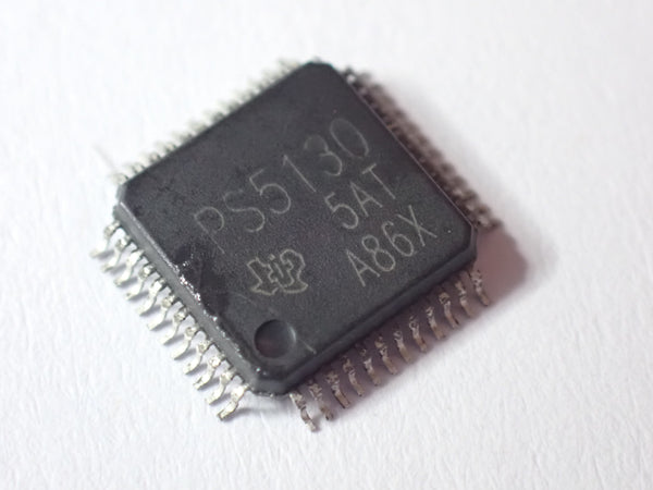TPS5130PTR, PS5130 Triple Synchronous Buck Controller with LDO Controller 48-LQFP