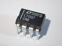 LT1017, Dual comparator IC, DIP-8