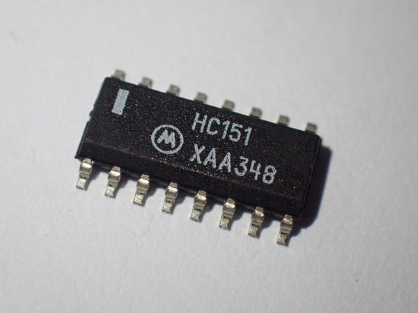 HC151 8-LINE TO 1-LINE DATA SELECTORS/MULTIPLEXERS, SOIC-16