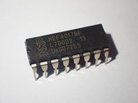 HEF4017BP, 5-stage Johnson counter Automotive IC, SOT-38