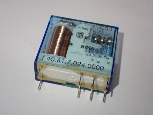 40.61.7.024.0000 Finder PCB Mount Relay, 24V 16A Switching Current, SPDT