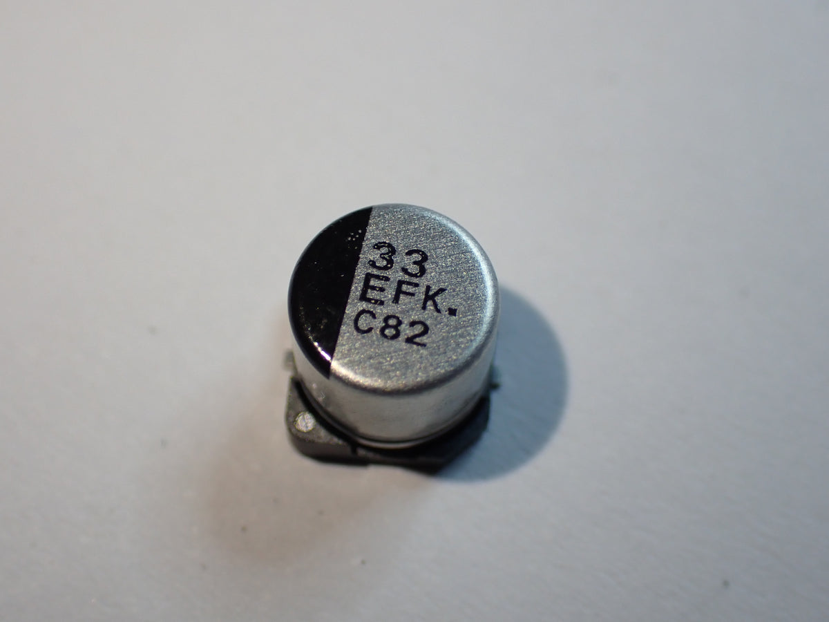 SMD Aluminum Electrolytic Capacitor 33UF Get Electronic NZ