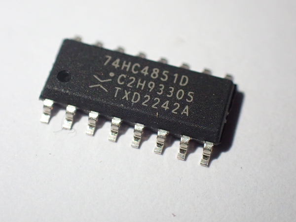 74HC4851D 8-channel analog multiplexer, demultiplexer