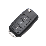 Volkswagen VW 3 button remote flip key fob case