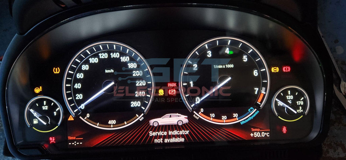 BMW F Series Instrument cluster Half LCD version Speedometer LEDs