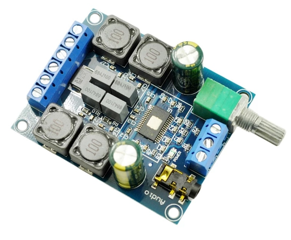 XY-502 Subwoofer Amplifier Board 2.0 Channel High Power, 2X50W Bass AMP