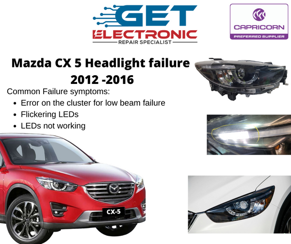 CX5 Headlight repair - 2012-2016