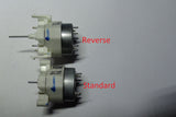Instrument cluster stepper motor standard/reverse mount