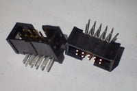 10pin connector 90deg right angle 2.54mm flex ribbon cable connector header