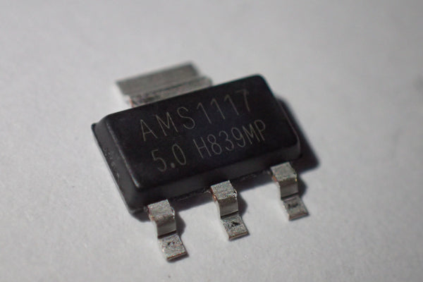 AMS1117, LDO voltage regulator, SOT-223