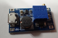 MT3608 DC-DC adjustable step up voltage regulator converter with USB input