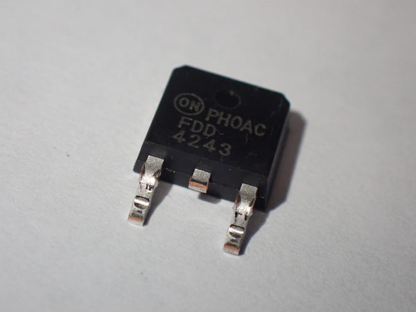 FDD4243, PHOAC, 40V P-Channel MOSFET -40V, -14A, 44mΩ - TO-252