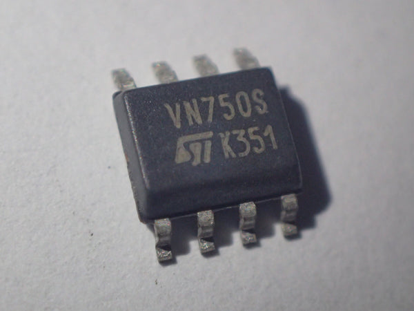 VN750S, High side driver, 36V 6A, SOIC-8, Mercedes AC compressor driver IC