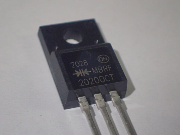 MBRF20200CT, MBRF 20200CT, Switchmode shottkey rectifier dual diode, TO-220