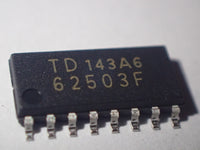 TD62503F, 62503F, TD143AF, TD349A1, NPN transistor array, 30V 200mA, SOIC-16