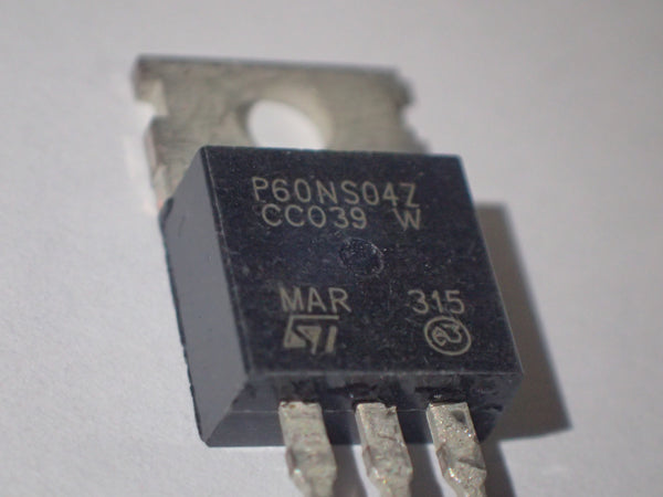 P60NS04Z, clamped N-channel Mosfet, 33V 60A, TO-220