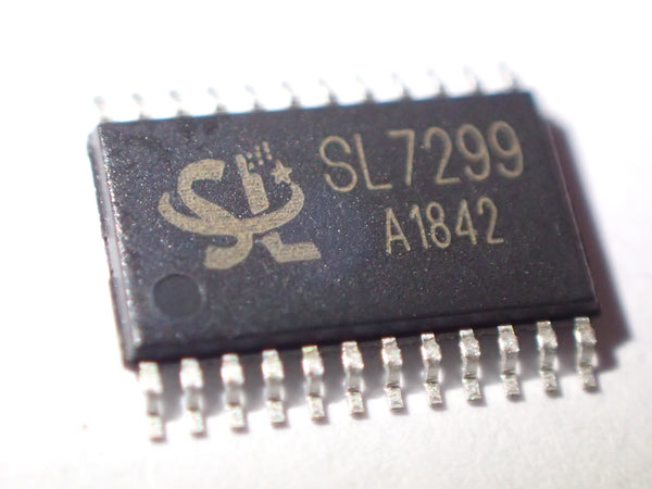 SL7299, voltage regulator or audio amp IC, TSSOP-24, SSOIC-24