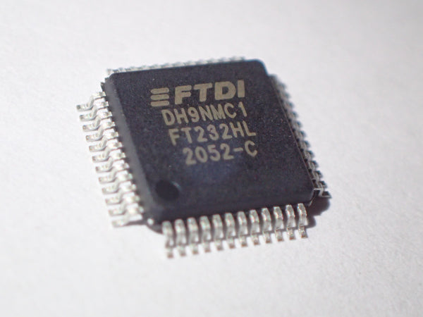 FTDI FT232HL, USB to Single Channel Serial UART/FIFO/JTAG/SPI/I2C IC, DH9NMC1, LQFP-48, QFP-48