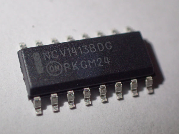 NCV1413BDG, NCV1413BDR2G, MC1413, Darlington transistor array, NPN 500mA 7Ch,  SOIC-16, SO-16