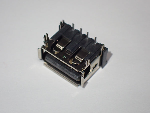 Type A 2.0 USB Connector, Right Angle, Through Hole