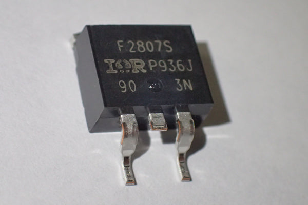 F2807 mosfet TO-263 75V 82A N Channel, TO-263, D2PAK, DDPAK