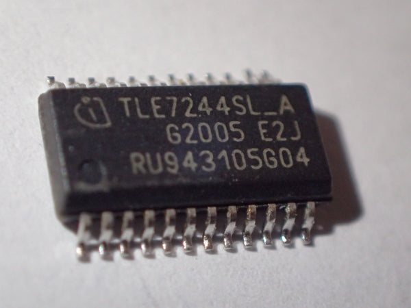 TLE7224SL_A, 8 channel protected relay low side switch driver, SPI smart driver, SSOP-24