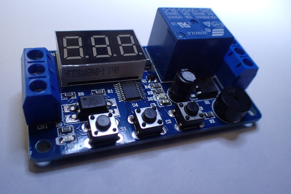 DK-C-01 programmable Timer Relay module with buzzer and LED display