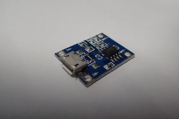 TC4056 1A single cell lithium charge and protect board Micro USB