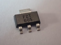 FZT605, NPN Transistor, 140V 1.5A, SOT-223