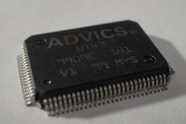 Advics UT43 9909C, QFP-92 - Driver IC for Advics ABS modules