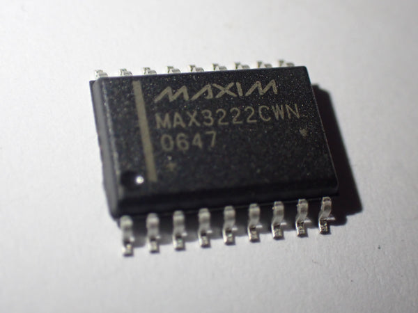 MAX3222CWN, 3.0V to 5.5V, Low-Power, up to 1Mbps, Automotive IC, DIP-18