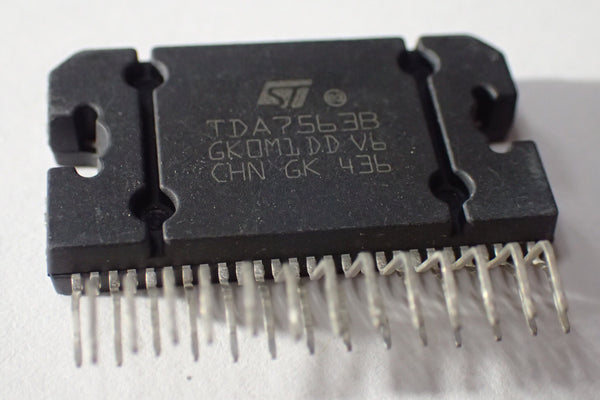 TDA7563B, 4x50W Amplifier IC, Flexiwatt27, ZIP-27