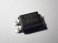 FOD814, V321Y, 4-Pin Phototransistor Optocoupler