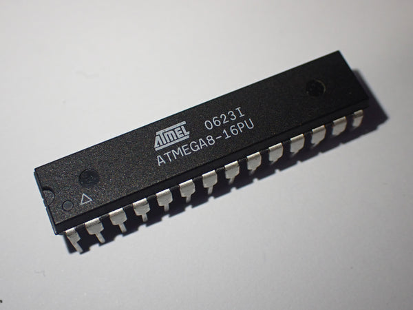 ATMEGA8-16PU, 8-bit AVR with 8K Bytes In-System Programmable Flash,