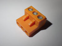 3-Pin 5.08mm Pitch, Right Angle, Screw Terminal Block Connector PCB