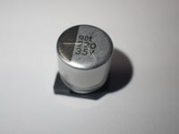 SMD Aluminum Electrolytic Capacitor 35V 220UF 10x10.5mm