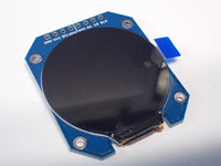 TFT LCD Display Module Round RGB 240x240, DC 3.3V, 1.28 inch, PCB