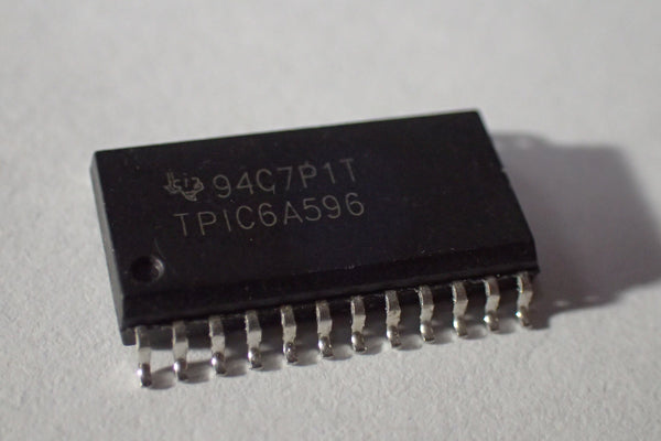 TPIC6A596 94C7P1T, 8 Bit Shift Register, 350mA, LED driver, DSO-24