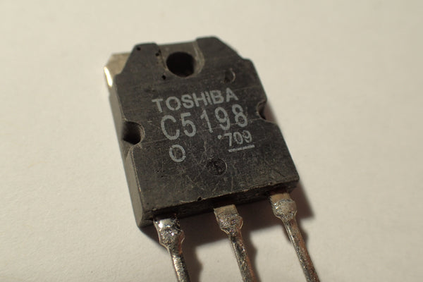 C5198, NPN transistor, 160V 10A, TO-3P