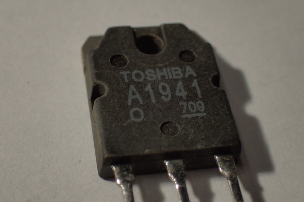 Toshiba A1941, PNP transistor, 140V 10A, TO-3P